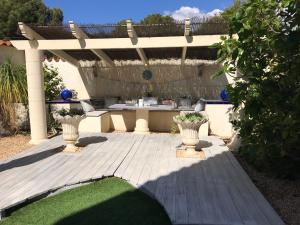 Zahrada ubytování Casa Oasis