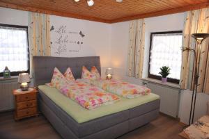 Voodi või voodid majutusasutuse Gästehaus Vogl toas