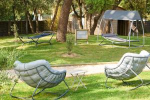 גינה חיצונית ב-Club Vacances Bleues Les Jardins De l'Atlantique