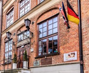 Budova, v ktorej sa apartmánový hotel nachádza