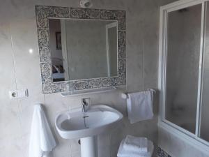 Ванная комната в Habitaciones Hernández