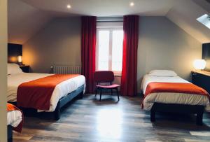 Katil atau katil-katil dalam bilik di Hotel Linette