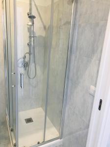 Ένα μπάνιο στο Nilla Apartments