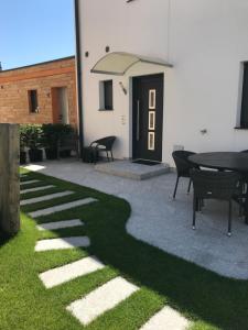 Vonkajšia záhrada v ubytovaní Haus am Wanderweg
