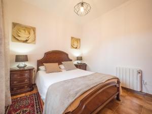 Ein Bett oder Betten in einem Zimmer der Unterkunft Bunyola