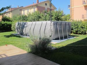 A garden outside B&B Baratoff