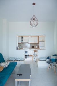 Η κουζίνα ή μικρή κουζίνα στο Stella's Beach House