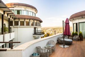 Balkón nebo terasa v ubytování Hotel Adamo