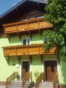 Balkón alebo terasa v ubytovaní Apartment Holiday Lungötz