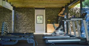 Fitnesscenter och/eller fitnessfaciliteter på Lion Sands River Lodge