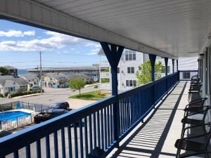 Balkón nebo terasa v ubytování Island View Motel