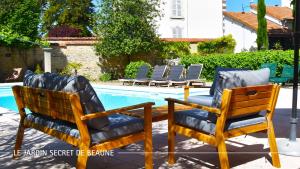 Πισίνα στο ή κοντά στο Le Jardin Secret De Beaune
