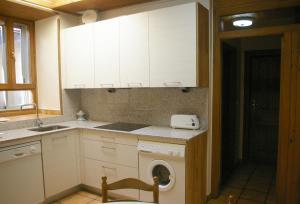 Kuchyň nebo kuchyňský kout v ubytování Apartmento AZKOITI