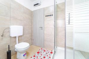 Koupelna v ubytování Apartments Raspolic