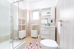 Koupelna v ubytování Apartments Raspolic