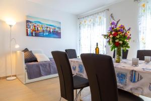 Posezení v ubytování Apartments Raspolic