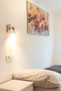 Postel nebo postele na pokoji v ubytování Apartments Raspolic