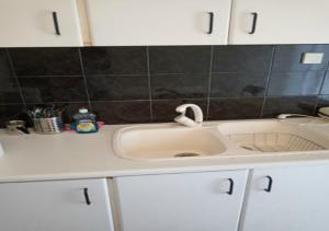 A kitchen or kitchenette at Karditsa Home Sweet Home 68 τ.μ