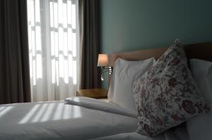Llit o llits en una habitació de Casa São Bernardo de Claraval