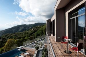 Nespecifikovaný výhled na hory nebo výhled na hory při pohledu z bed and breakfast