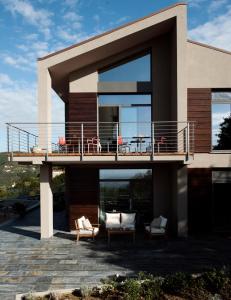 Balkón nebo terasa v ubytování B&B Casa Colleverde
