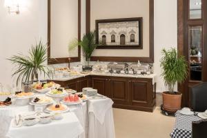 Comida no hotel ou em algum lugar perto