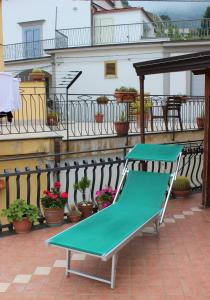 Balkón nebo terasa v ubytování B&B Country Chic