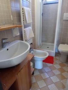 Koupelna v ubytování Appartamento in dimora tipica