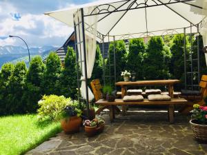 Widok na góry z tego apartamentu