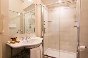 Koupelna v ubytování Hotel Villa Marsili
