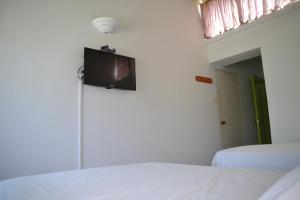 TV a/nebo společenská místnost v ubytování Hotel Albatros