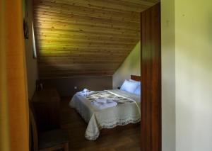 Letto o letti in una camera di Hotel Patriot