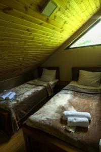 Letto o letti in una camera di Hotel Patriot