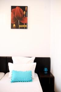 Postel nebo postele na pokoji v ubytování Pension Iory`s