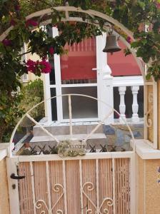 Uma varanda ou terraço em Casa La Florida