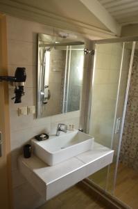 A bathroom at Vanessa Studios