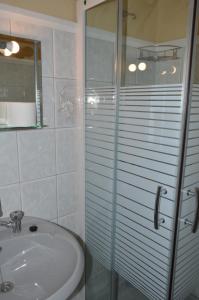 A bathroom at Vanessa Studios