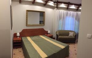 Posteľ alebo postele v izbe v ubytovaní Apartamenty Superior w Rewalu + 37 fotografií