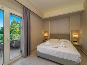 Postel nebo postele na pokoji v ubytování Paradise Resort + 37 fotografií