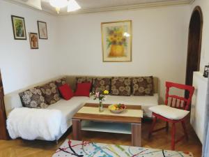 Uma área de estar em Kuća za odmor Topličica