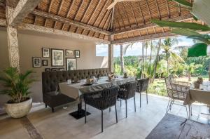Area tempat duduk di Lempuyang Boutique Hotel