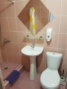 Koupelna v ubytování Hotel Tahar