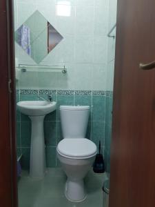 Koupelna v ubytování Hotel Tahar