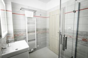 Kúpeľňa v ubytovaní Venclův statek