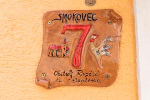 Certifikát, hodnocení, plakát nebo jiný dokument vystavený v ubytování Apartman Verbenia