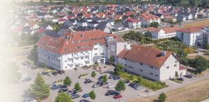 Letecký snímek ubytování Hotel Nahetal