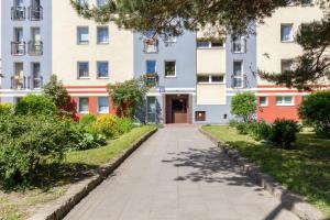 Budynek, w którym mieści się apartament