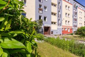 Budynek, w którym mieści się apartament