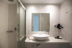 Koupelna v ubytování Hotel Charissi