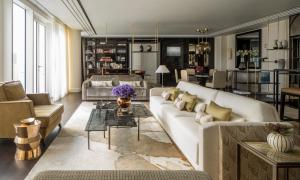 A seating area at Four Seasons Hotel London at Ten Trinity Square